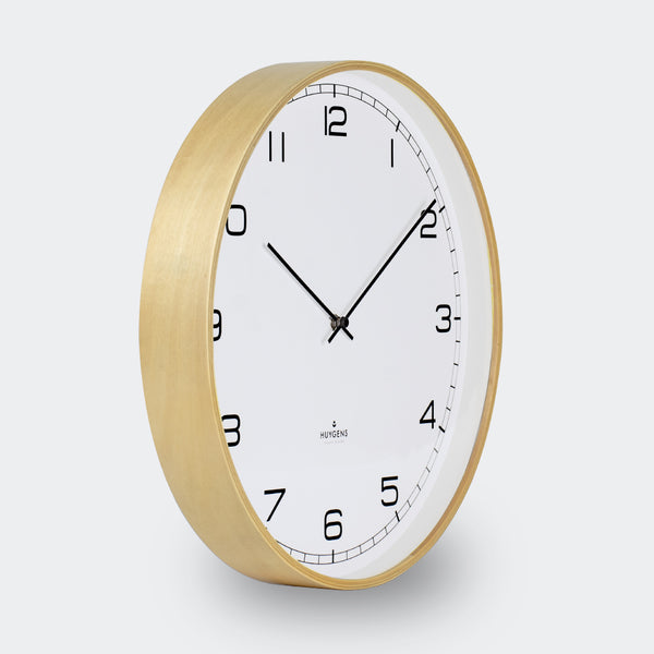 Huygens Wood Wall Clock