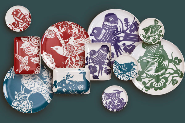 Thomas Paul Aviary Dinner Plate - Set of 4