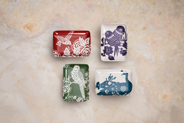 Thomas Paul Aviary Peacock Soap Dish