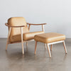 GUS Modern Baltic Chair & Ottoman