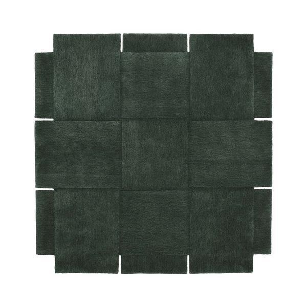 DESIGN HOUSE STOCKHOLM Basket Rug Small Dark Gray 