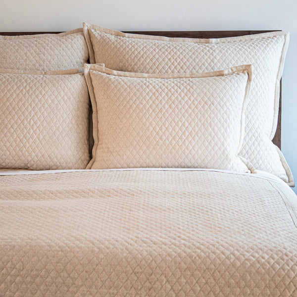 Ann Gish Quilted Basketweave Euro Sham