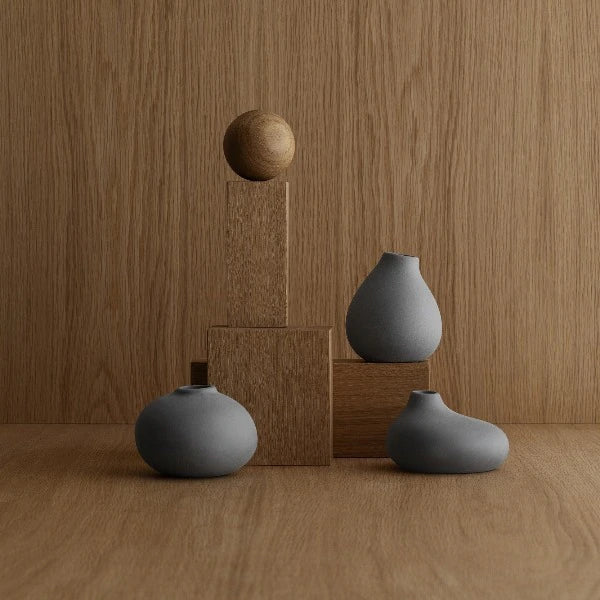 Blomus Nona Porcelain Mini Vases - Set of 3