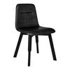 GUS Bracket Chair Saddle Black Leather 