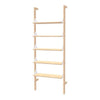 GUS Branch-1 Shelving Unit Upright Ash Blonde/Brackets White/Self Ash Blonde 