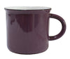 Canvas Home Tinware Mug - Set of 4 Plum 