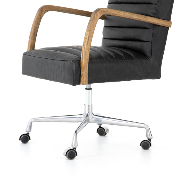 Four Hands Bryson Channeled Desk Chair
