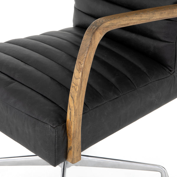 Four Hands Bryson Channeled Desk Chair