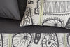 Area Cellma Coverlet Grey Queen 