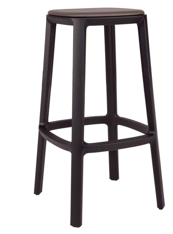 TOOU Cadrea Counter Stool White Black 