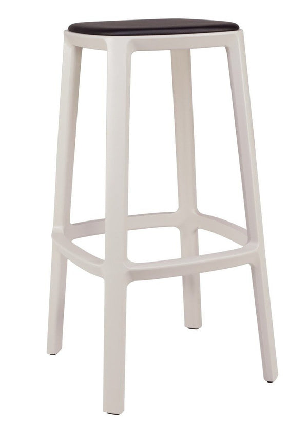 TOOU Cadrea Counter Stool White Black 