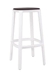 TOOU Cadrea Bar Stool White Black 