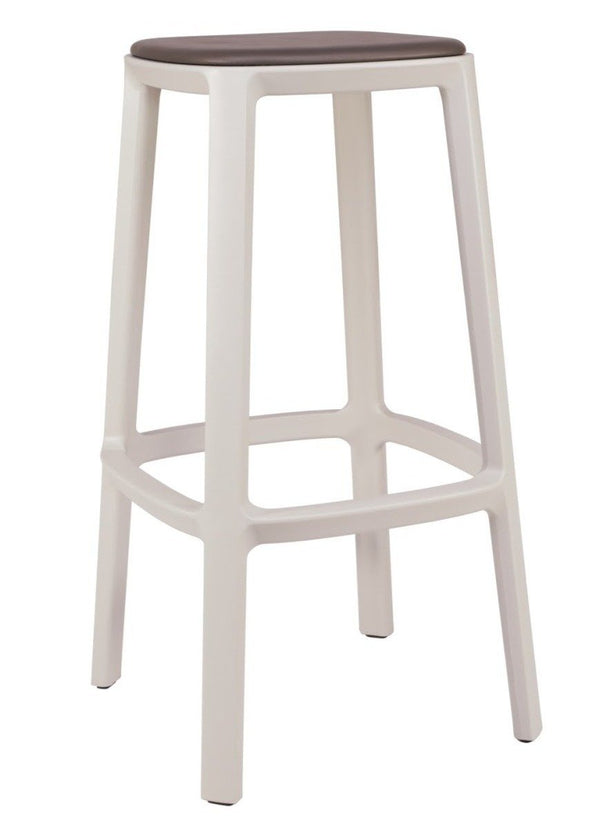 TOOU Cadrea Counter Stool White Black 