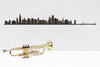 The Line XL City Skyline Silhouette - Chicago