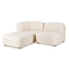 Gus Circuit Modular 3-pc Sectional Himalaya Cloud 