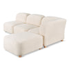 Gus Circuit Modular 4-pc Sectional Himalaya Cloud 