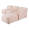 Gus Circuit Modular 4-pc Sectional Huron Petal 