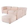 Gus Circuit Modular 5-pc Sectional Huron Petal 