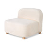 Gus Circuit Modular Armless Chair Huron Ivory 