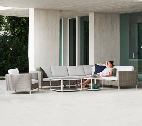 Cane-line Connect Chaise Lounge Module Sofa - Corner