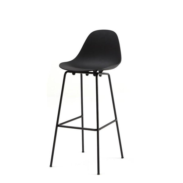 TOOU TA Counter Stool Black Chrome 