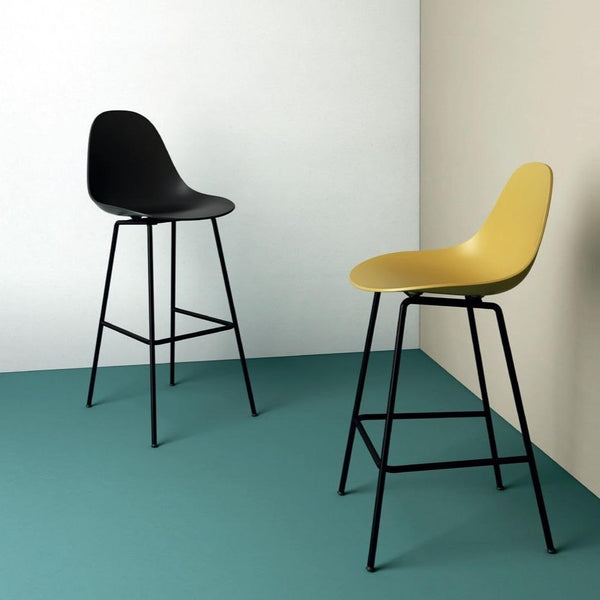 TOOU TA Bar Stool Black Black 