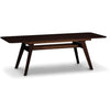 Greenington Currant 72 - 92" Extendable Dining Table Black Walnut 