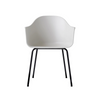 Audo Harbour Arm Chair - Steel - Shell