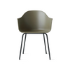 Audo Harbour Arm Chair - Steel - Shell