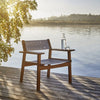 Skargaarden Djuro Lounge Armchair - Teak & Fabric 