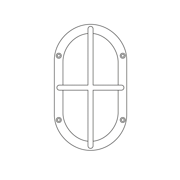Original BTC Small Exterior Bulkhead Fitting