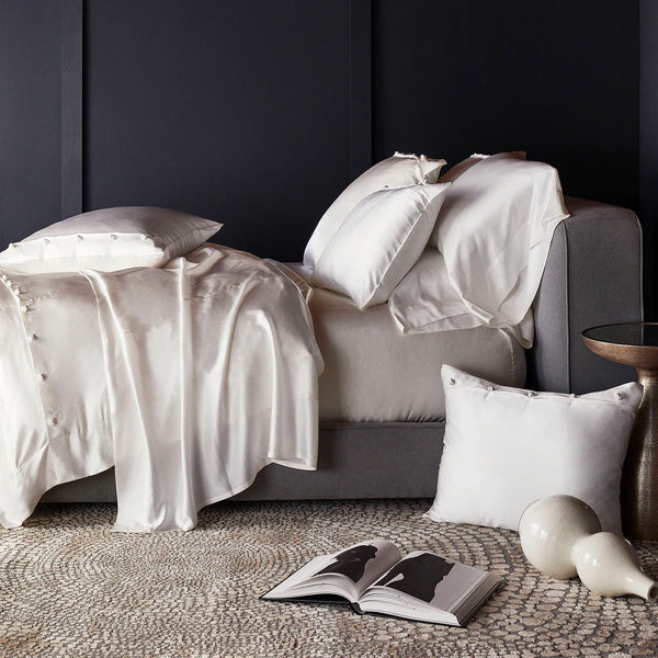 Ann Gish Charmeuse Sham w/ French Knots