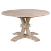 Essentials For Living Devon 54” Round Extension Dining Table