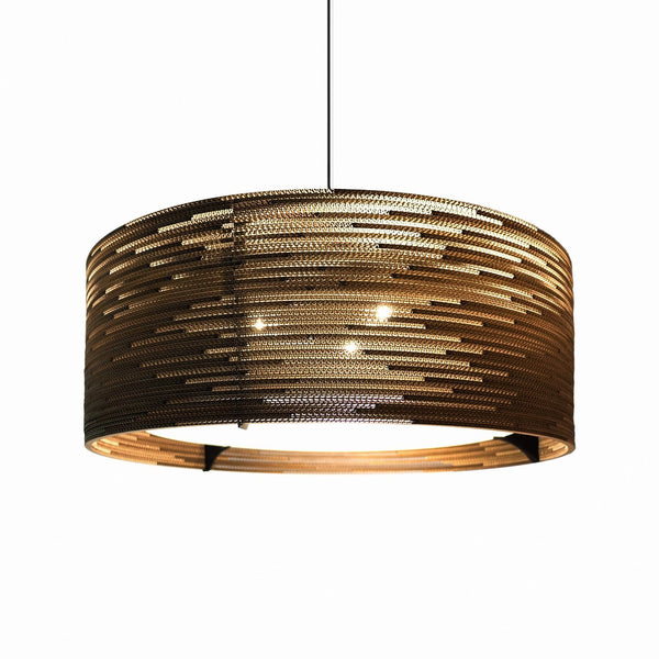 Graypants Drum Pendant Natural 18 