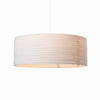 Graypants Drum Pendant White 18 