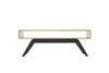 Eastvold Elko Coffee Table Black White Oak 