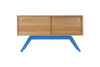 Eastvold Elko Credenza - Small Blue White Oak 
