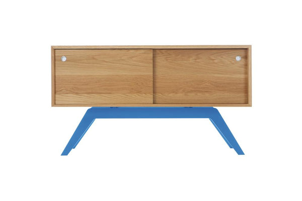 Eastvold Elko Credenza - Small Black White Oak 