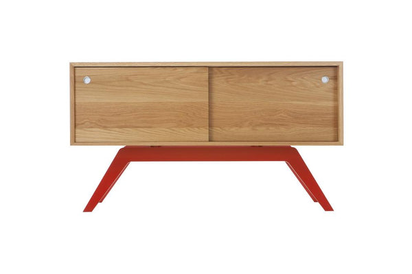 Eastvold Elko Credenza - Small Black White Oak 
