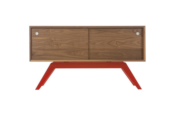 Eastvold Elko Credenza - Small Black White Oak 