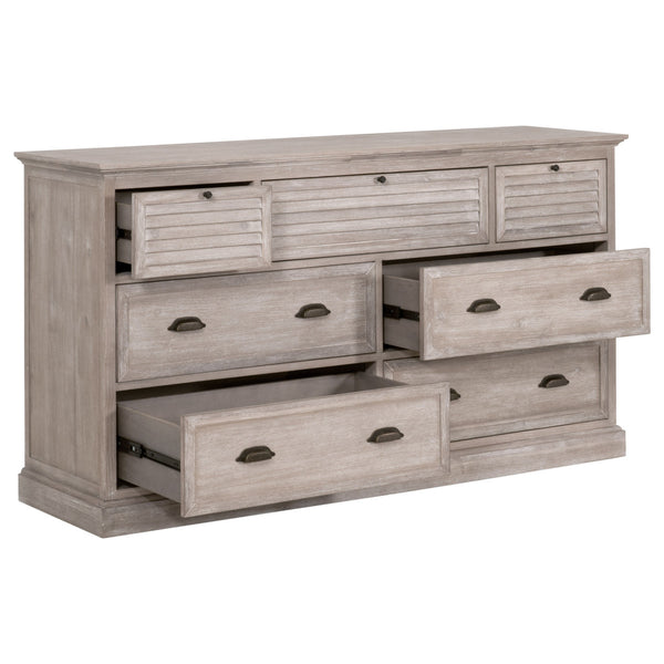 Essentials For Living Eden 7-Drawer Media Dresser