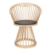 Tom Dixon Fan Dining Chair Natural Oak 