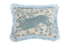 Thomas Paul Bunny Embroidered Pillow Nile 