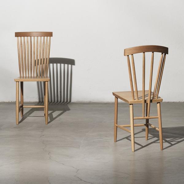 DESIGN HOUSE STOCKHOLM Family Chair No.2 - Set of 2 Black Without Cushion 