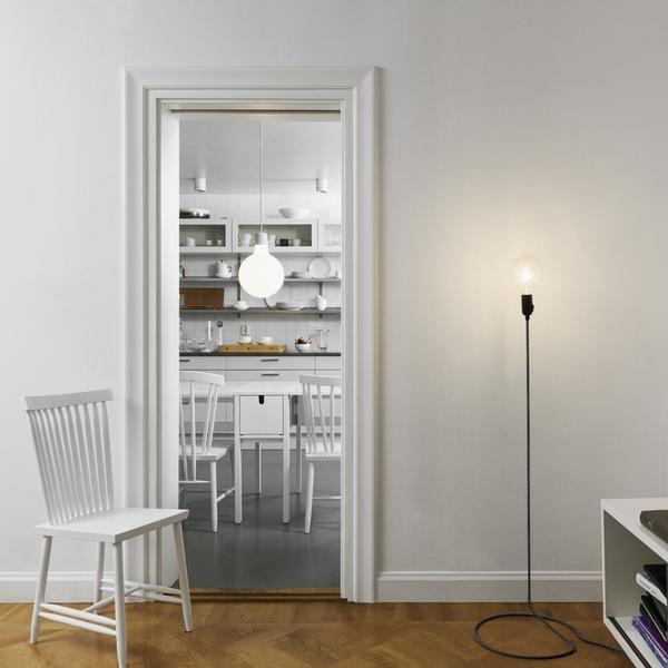 DESIGN HOUSE STOCKHOLM Family Chair No.2 - Set of 2 Black Without Cushion 