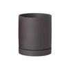Ferm Living Sekki Pot - Medium Charcoal 