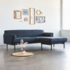 GUS Modern Foundry Bi-Sectional Sofa