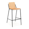 M.A.D. Sling Bar Stool Natural Ash / Black 