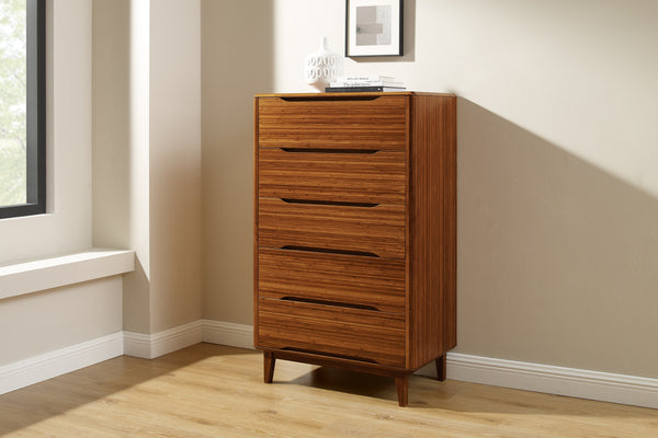 Greenington Currant Five Drawer High Chest