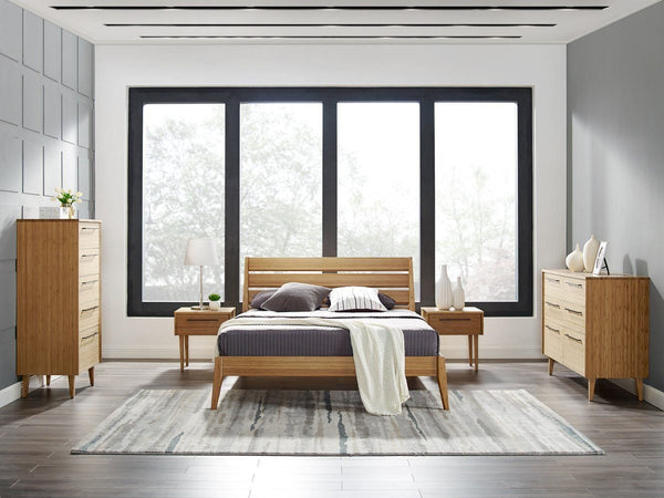 Greenington Sienna Platform Bed Caramelized Queen 